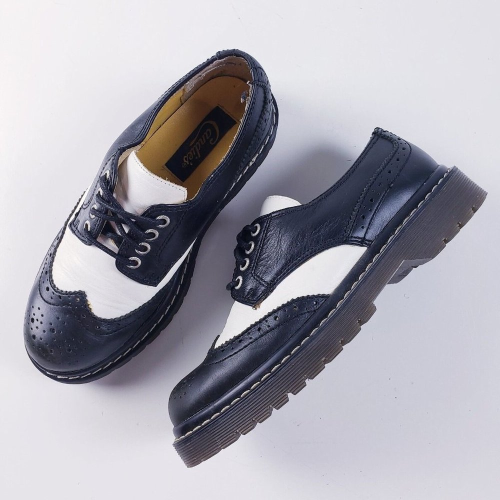 Vintage Candies Women's Wing Tip Oxford Chunky Sole Y2K 90s Baroques Size 6.5
